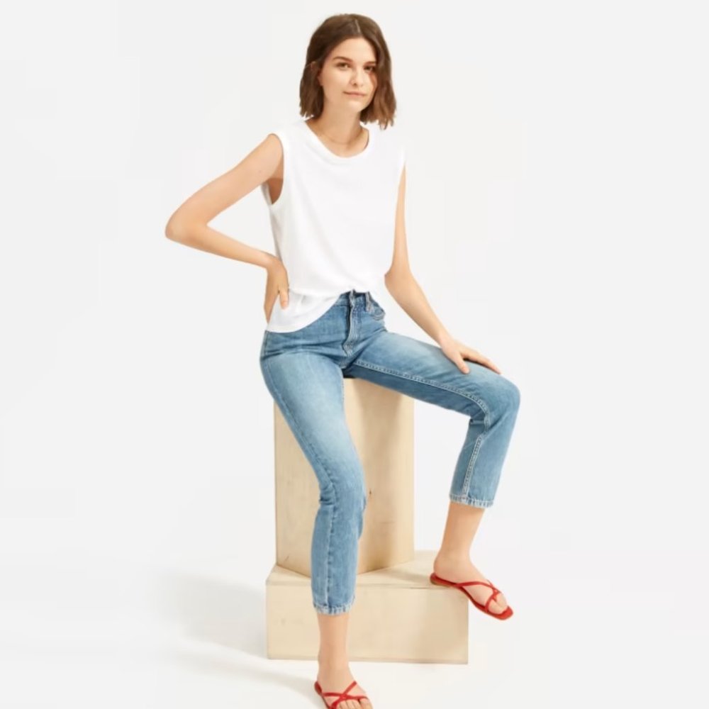 Everlane Air Muscle Tank S Lot of 2 Black / White